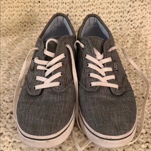 Vans women's blue sneakers, size 6.
